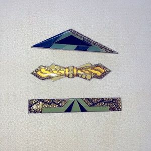 Vintage enamel pins